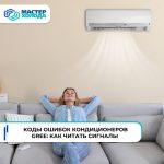 Как расшифровать коды ошибок кондиционеров Gree uo747uv6h6_ex6qci0w55